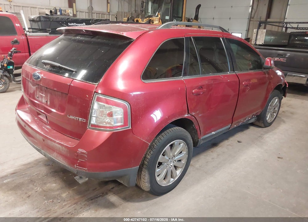 2008 FORD EDGE LIMITED VIN: 2FMDK39CX8BB47720