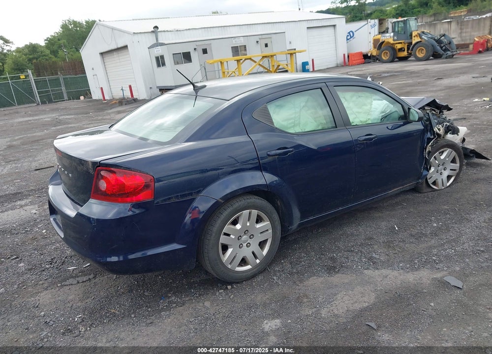2013 DODGE AVENGER VIN: 1C3CDZAG1DN756077
