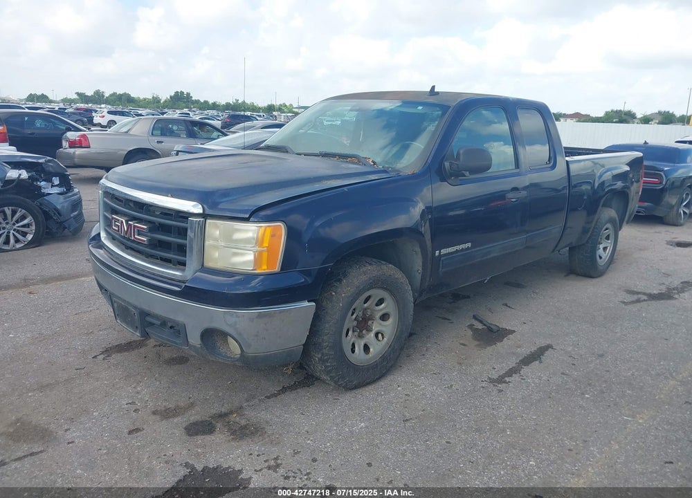 2008 GMC SIERRA 1500 SLE1 VIN: 1GTEC19C88Z307987