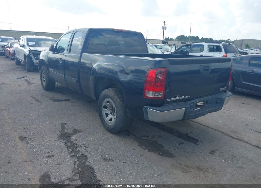 2008 GMC SIERRA 1500 SLE1 VIN: 1GTEC19C88Z307987