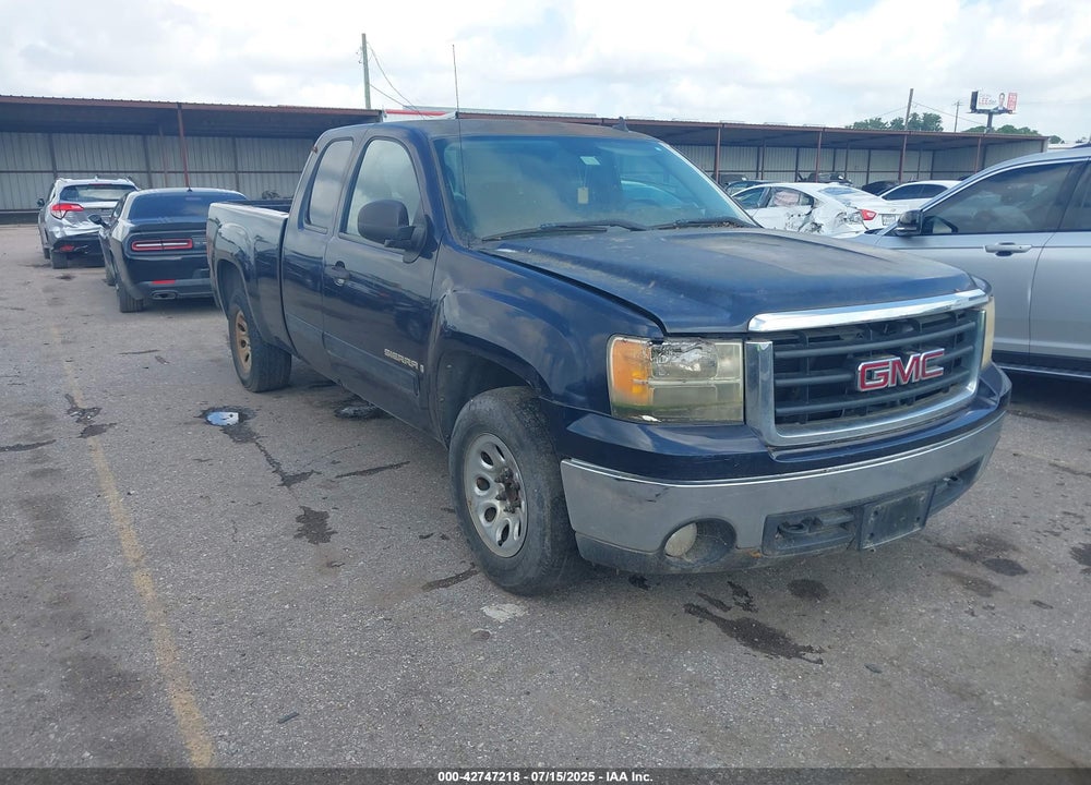 2008 GMC SIERRA 1500 SLE1 VIN: 1GTEC19C88Z307987