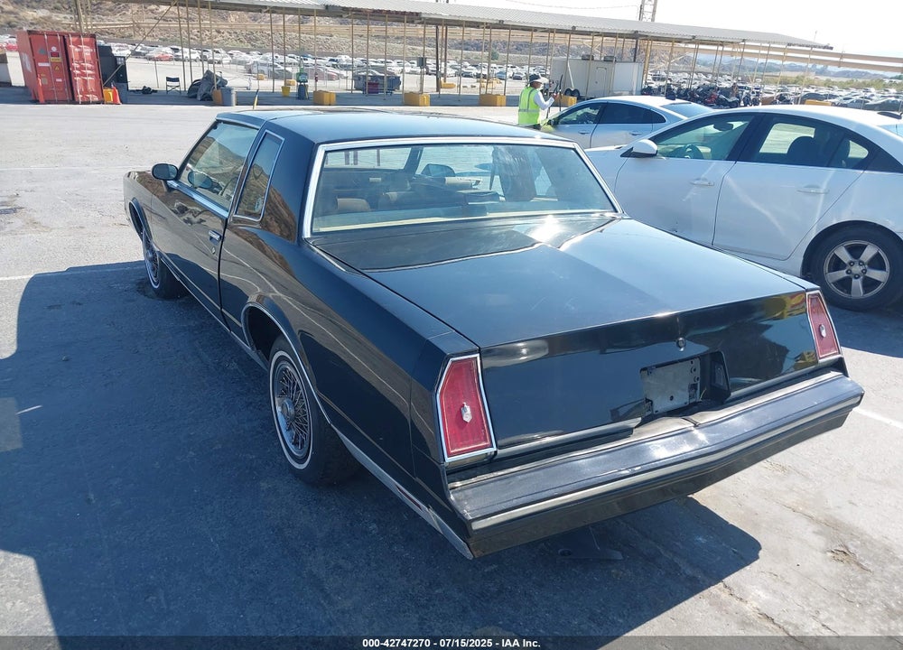 1986 CHEVROLET MONTE CARLO VIN: 1G1GZ37H7GR117672