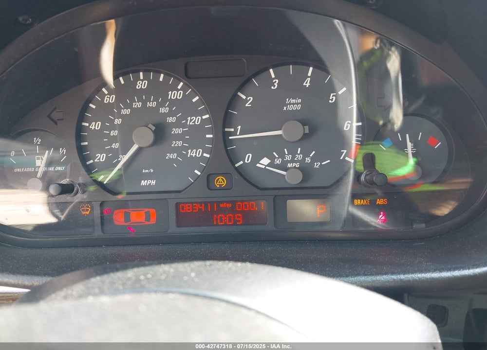 2004 BMW 325CI VIN: WBABD33424PL04969