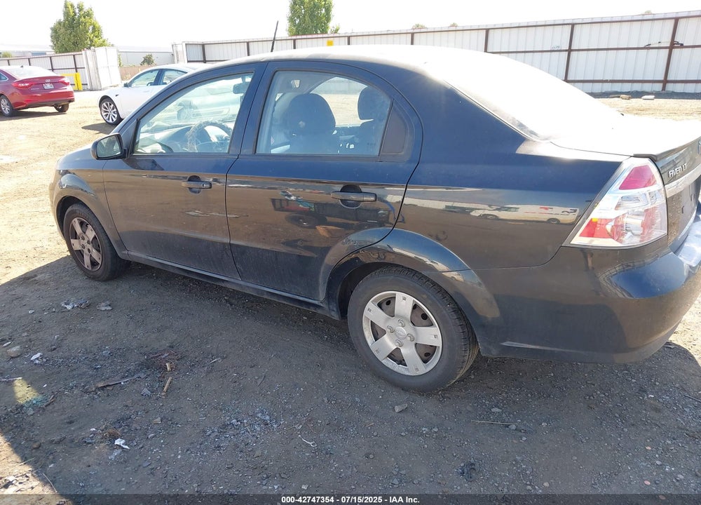 2011 CHEVROLET AVEO VIN: KL1TD5DEXBB220877