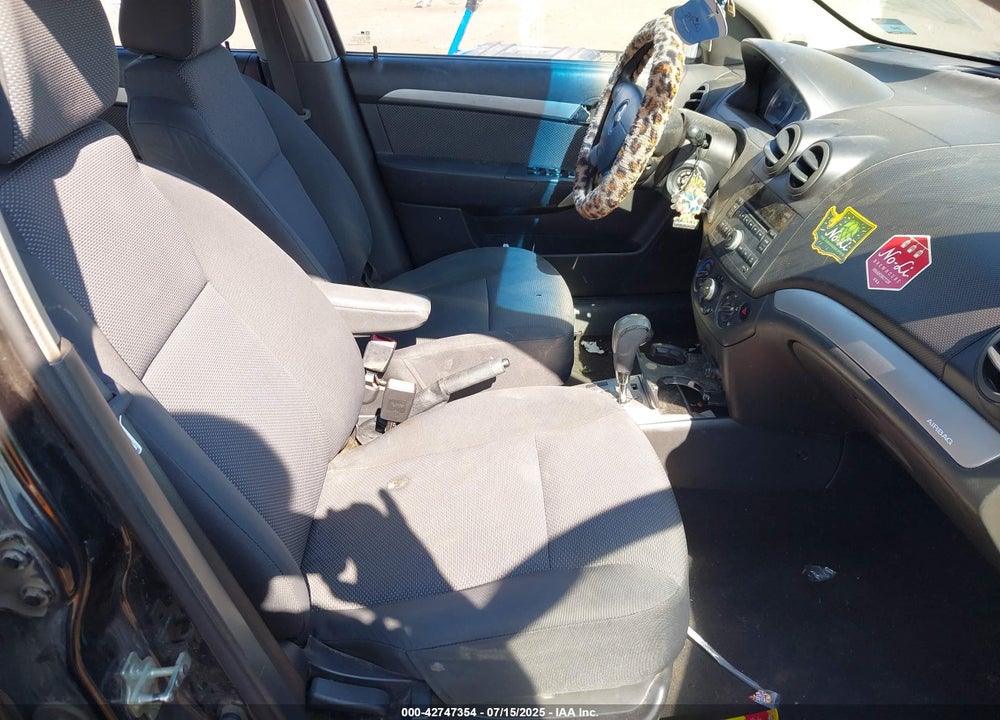 2011 CHEVROLET AVEO VIN: KL1TD5DEXBB220877