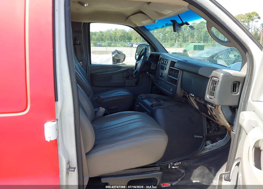 2013 CHEVROLET EXPRESS 2500 WORK VAN VIN: 1GCWGGCA7D1141666