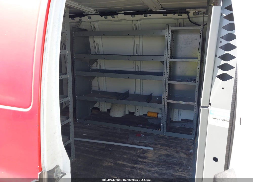 2013 CHEVROLET EXPRESS 2500 WORK VAN VIN: 1GCWGGCA7D1141666