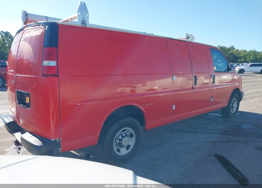 2013 CHEVROLET EXPRESS 2500 WORK VAN VIN: 1GCWGGCA7D1141666