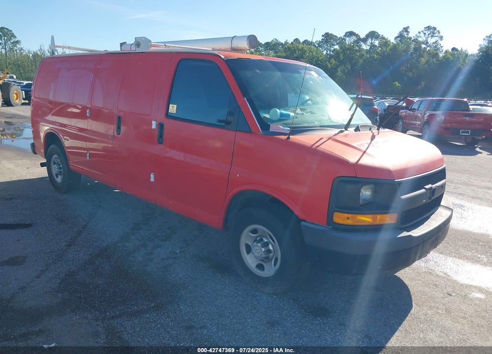 2013 CHEVROLET EXPRESS 2500 WORK VAN VIN: 1GCWGGCA7D1141666