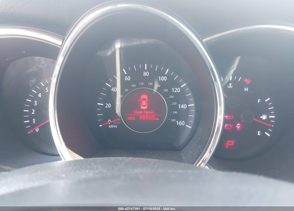 2011 KIA OPTIMA EX VIN: KNAGN4A72B5072422