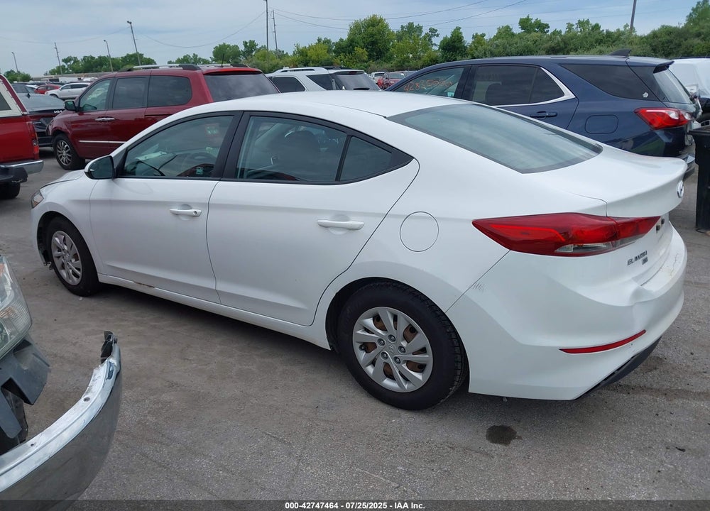 2018 HYUNDAI ELANTRA VIN: 5NPD74LF7JH265295