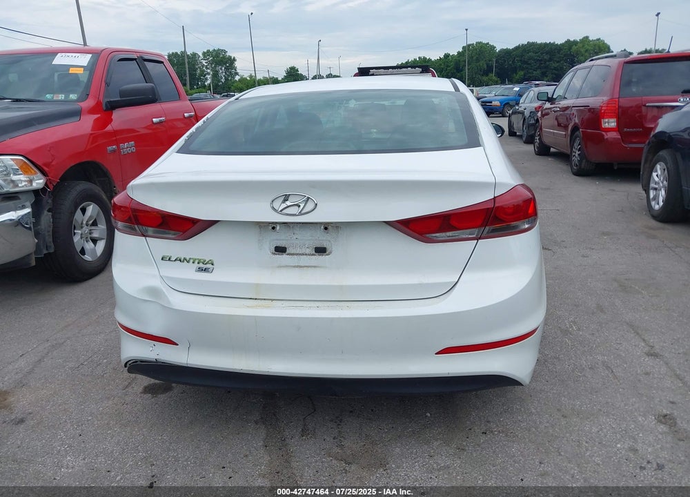 2018 HYUNDAI ELANTRA VIN: 5NPD74LF7JH265295