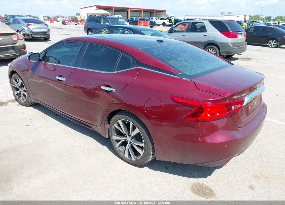 2018 NISSAN MAXIMA VIN: 1N4AA6AP2JC386197