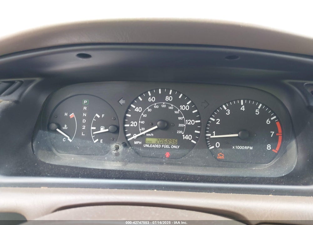 1999 TOYOTA CAMRY LE VIN: 4T1BG22K0XU425408