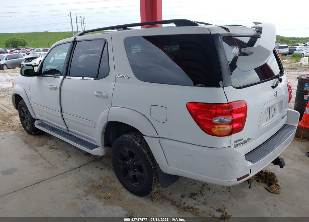 2001 TOYOTA SEQUOIA LIMITED V8 VIN: 5TDBT48A61S009806