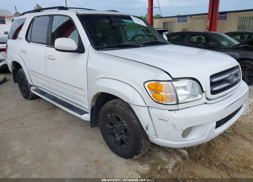 2001 TOYOTA SEQUOIA LIMITED V8 VIN: 5TDBT48A61S009806