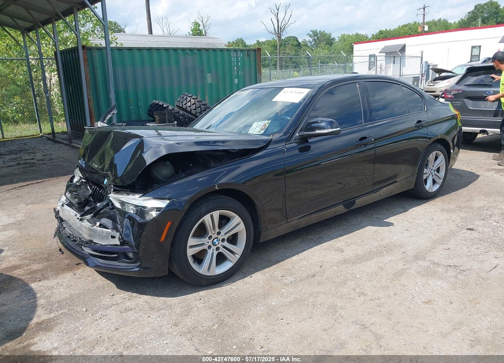 2016 BMW 3 SERIES VIN: WBA8E3G53GNT26327