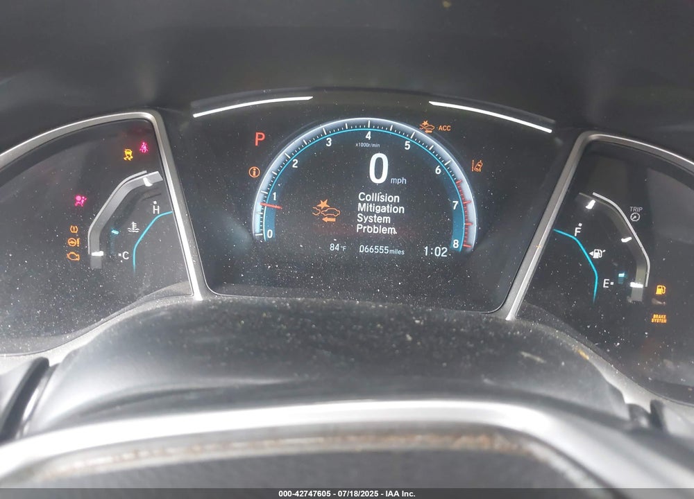 2019 HONDA CIVIC VIN: 2HGFC3B37KH356701