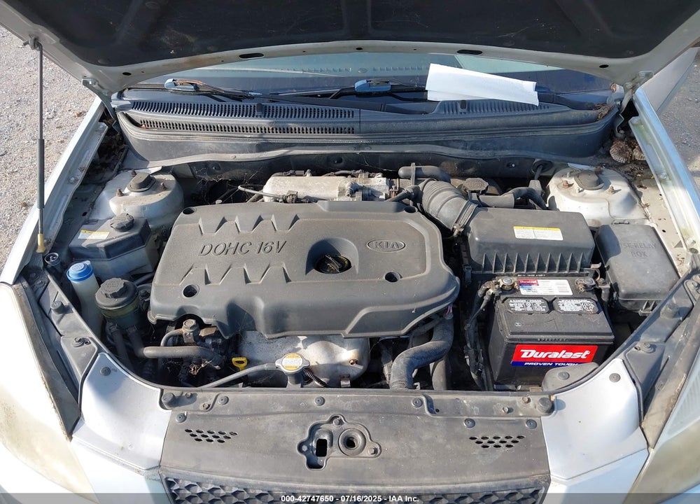 2007 KIA RIO LX/SX VIN: KNADE123476198764