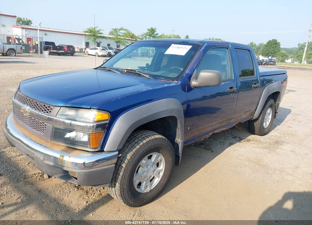 2006 CHEVROLET COLORADO VIN: 1GCDT136868136627