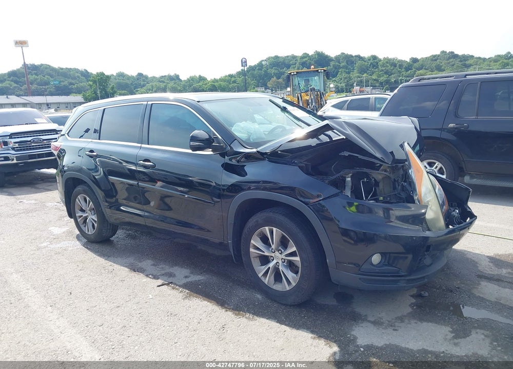 2015 TOYOTA HIGHLANDER VIN: 5TDJKRFH4FS111043