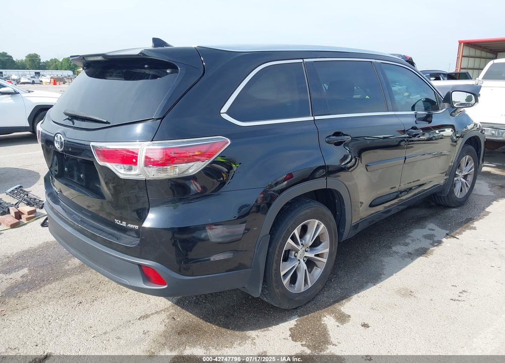 2015 TOYOTA HIGHLANDER VIN: 5TDJKRFH4FS111043