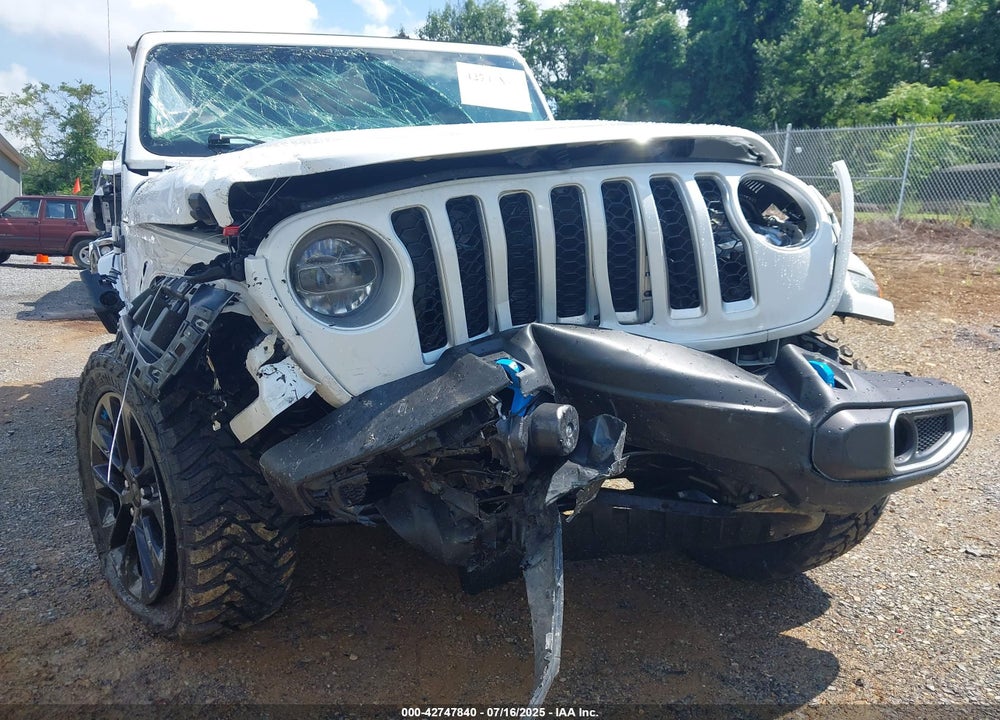 2022 JEEP WRANGLER 4XE UNLIMITED SAHARA 4X4 VIN: 1C4JJXP67NW232281