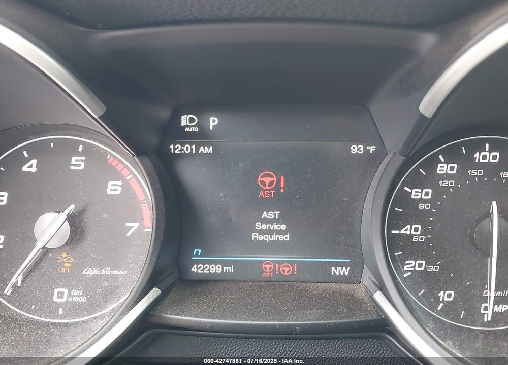 2020 ALFA ROMEO STELVIO VIN: ZASPAKBN3L7C98157