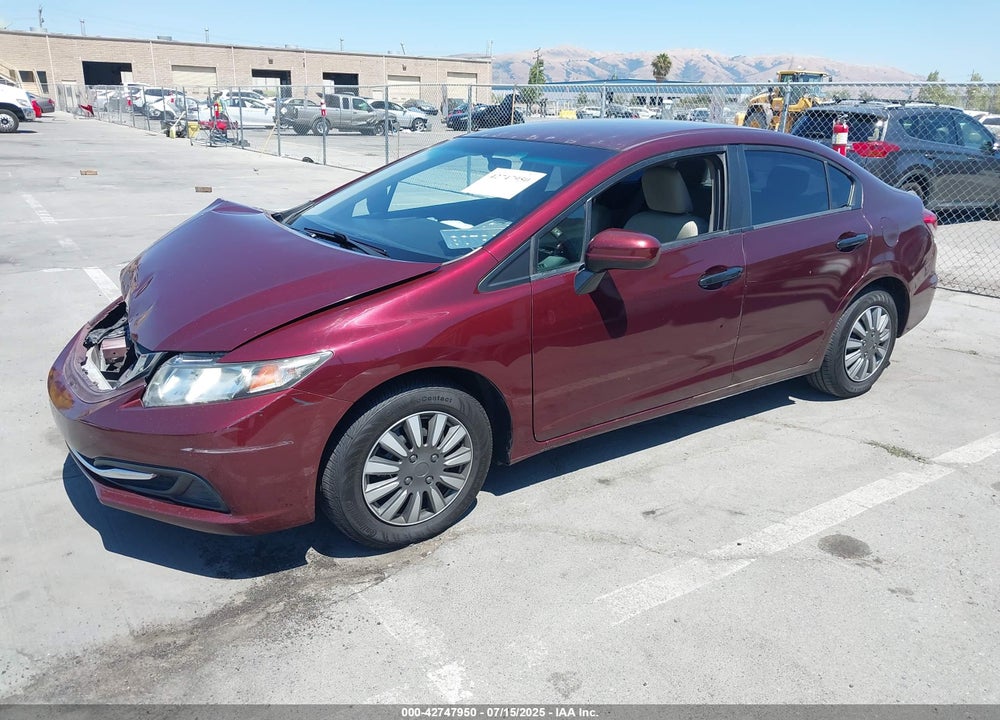 2015 HONDA CIVIC LX VIN: 2HGFB2F59FH520240