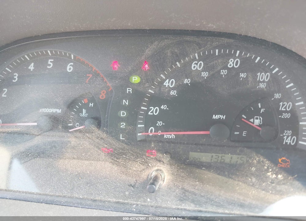 2003 TOYOTA CAMRY LE VIN: 4T1BE30K63U758169