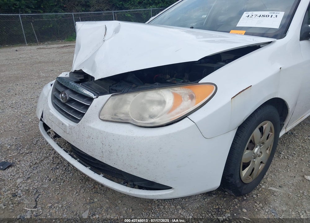 2008 HYUNDAI ELANTRA VIN: KMHDU46D98U535609