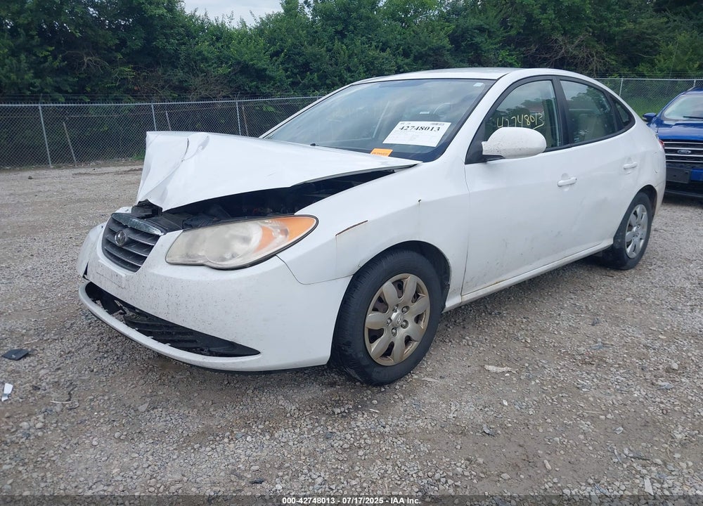 2008 HYUNDAI ELANTRA VIN: KMHDU46D98U535609