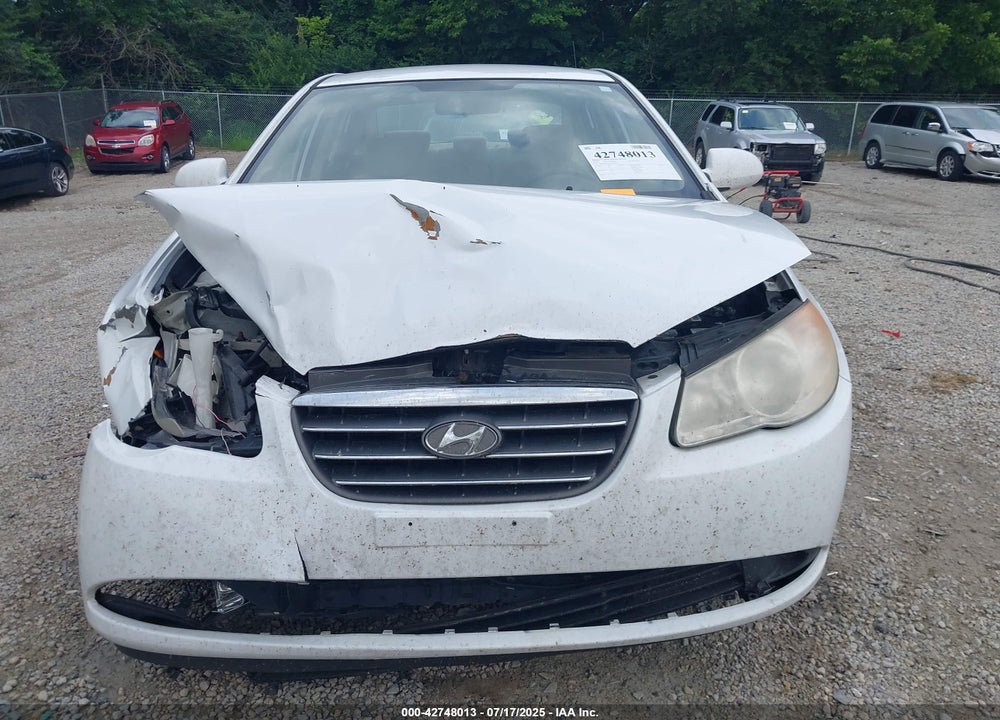 2008 HYUNDAI ELANTRA VIN: KMHDU46D98U535609
