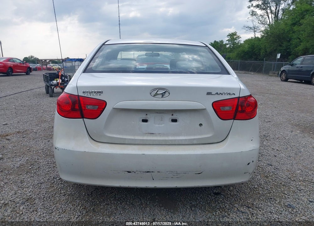 2008 HYUNDAI ELANTRA VIN: KMHDU46D98U535609