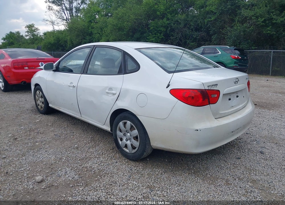 2008 HYUNDAI ELANTRA VIN: KMHDU46D98U535609