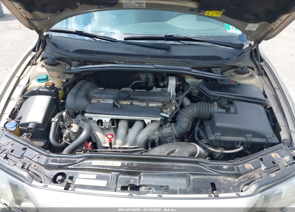 2001 VOLVO S60 2.4 VIN: YV1RS61R212044759