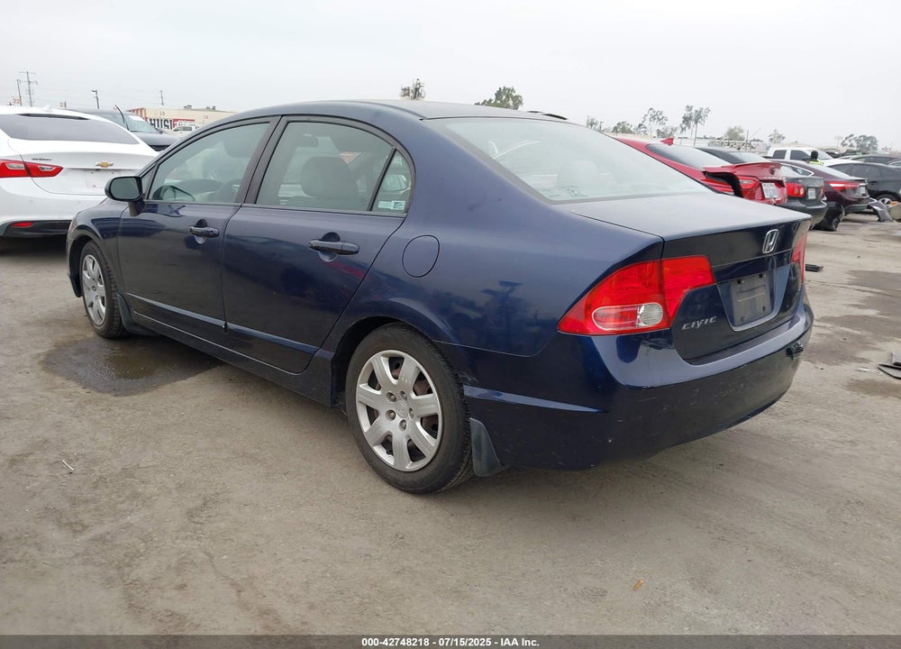 2007 HONDA CIVIC VIN: 1HGFA16517L069242