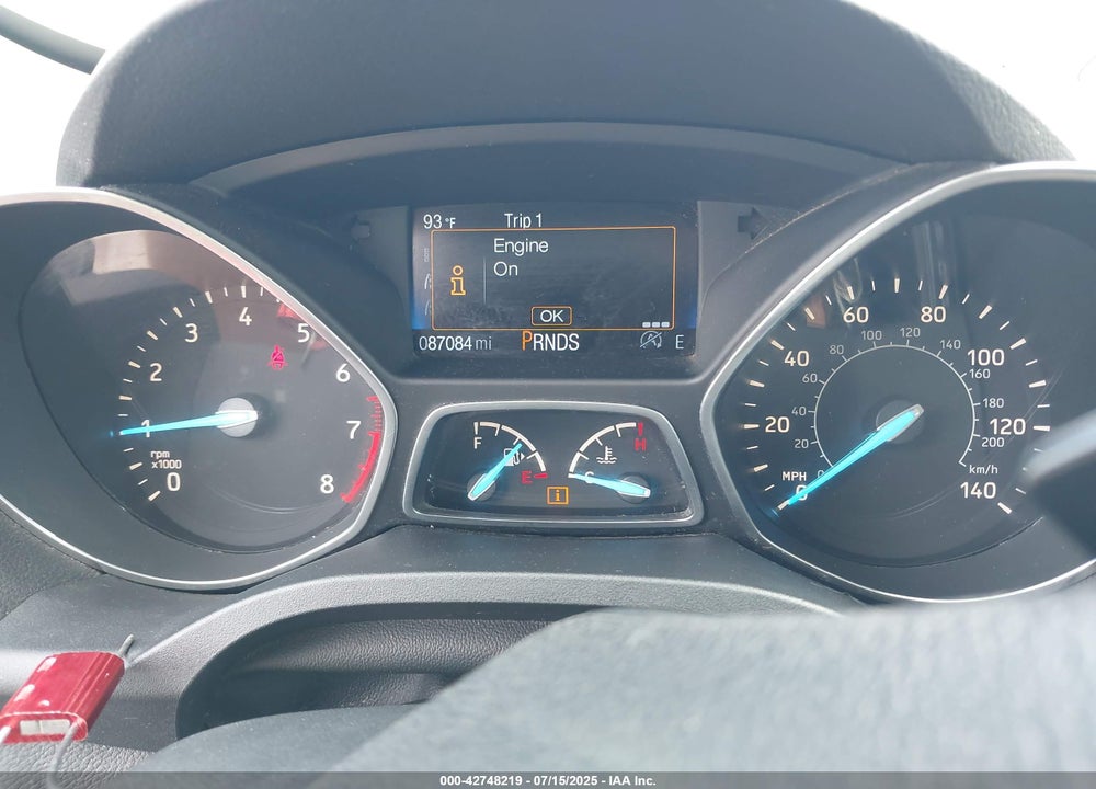 2017 FORD ESCAPE VIN: 1FMCU9GD8HUB33748