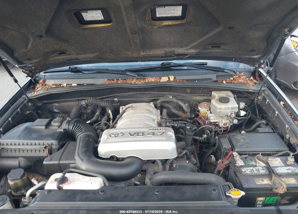 2004 TOYOTA 4RUNNER LIMITED V8 VIN: JTEBT17R040040915