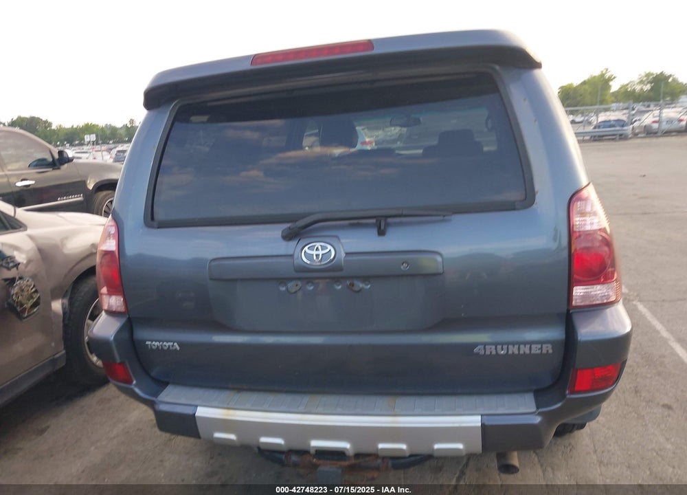 2004 TOYOTA 4RUNNER LIMITED V8 VIN: JTEBT17R040040915