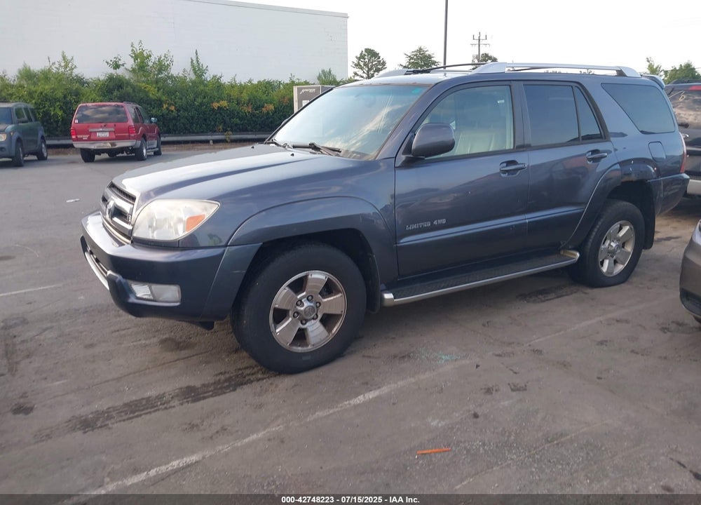 2004 TOYOTA 4RUNNER LIMITED V8 VIN: JTEBT17R040040915