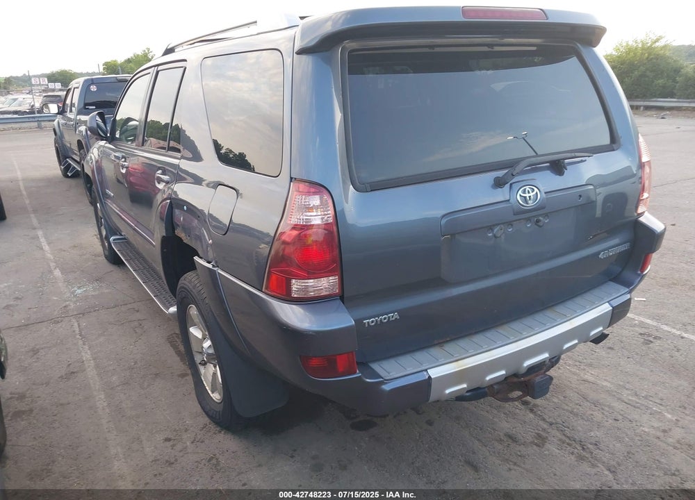 2004 TOYOTA 4RUNNER LIMITED V8 VIN: JTEBT17R040040915