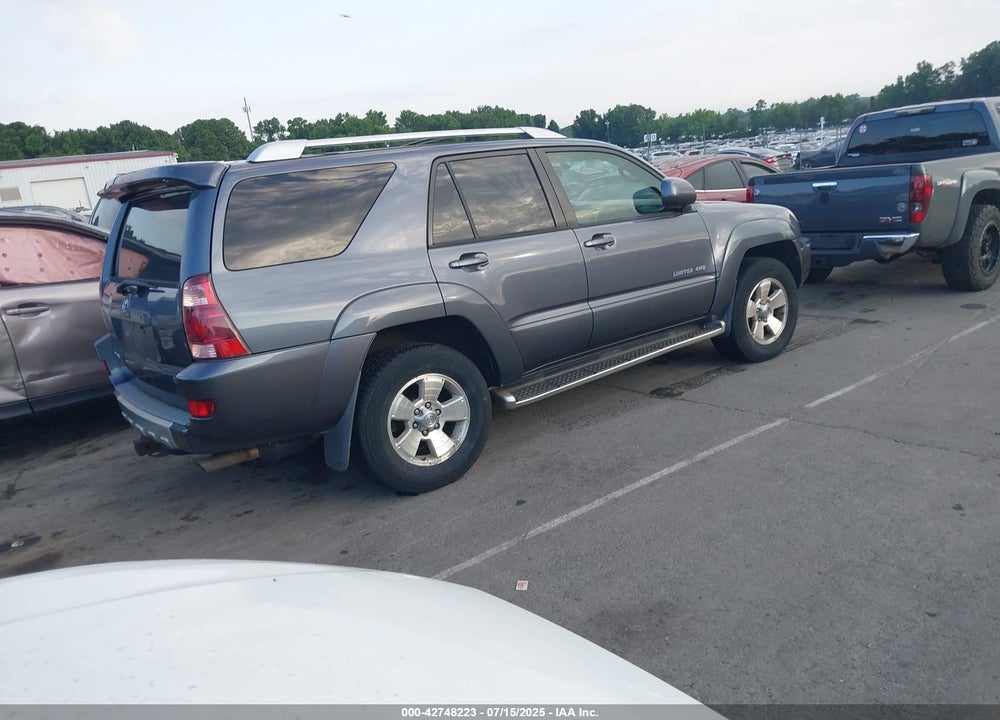 2004 TOYOTA 4RUNNER LIMITED V8 VIN: JTEBT17R040040915