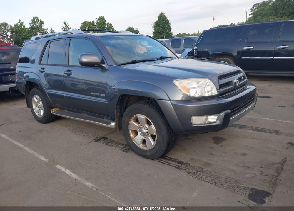 2004 TOYOTA 4RUNNER LIMITED V8 VIN: JTEBT17R040040915