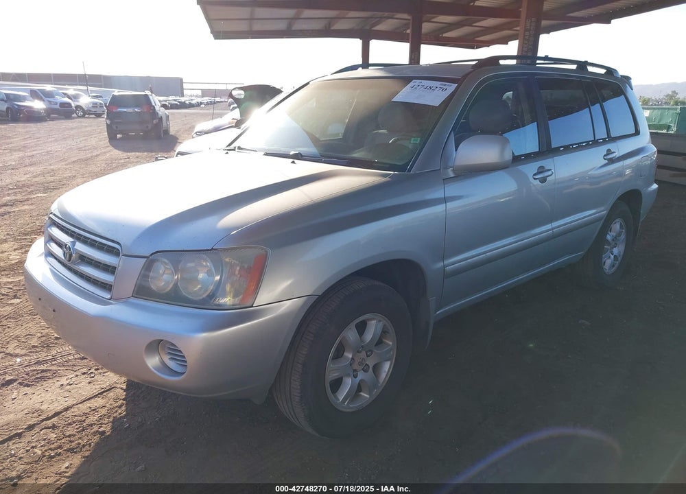 2003 TOYOTA HIGHLANDER VIN: JTEGF21A830096749