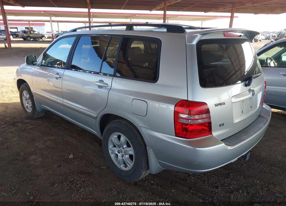 2003 TOYOTA HIGHLANDER VIN: JTEGF21A830096749