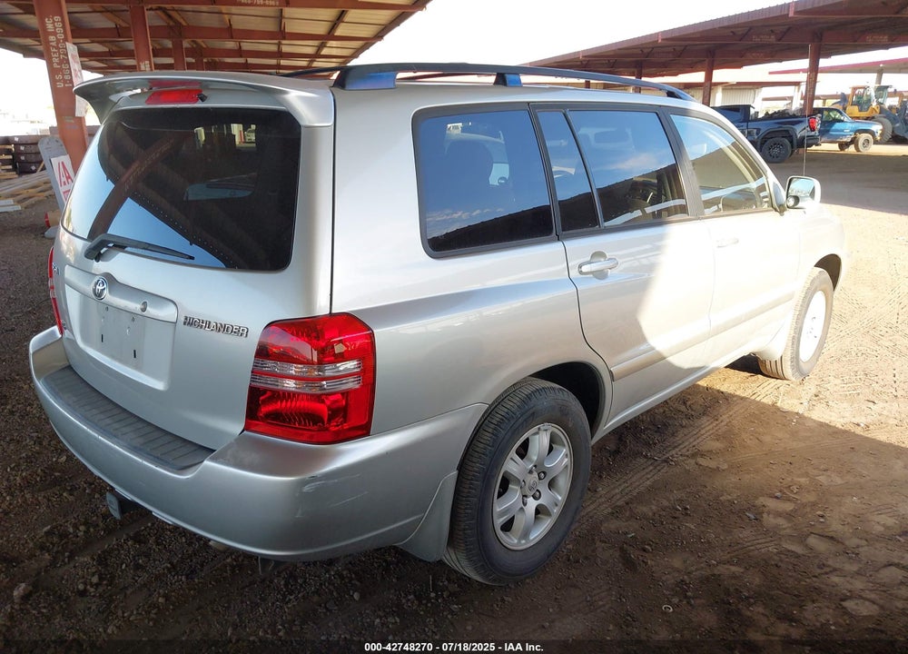 2003 TOYOTA HIGHLANDER VIN: JTEGF21A830096749