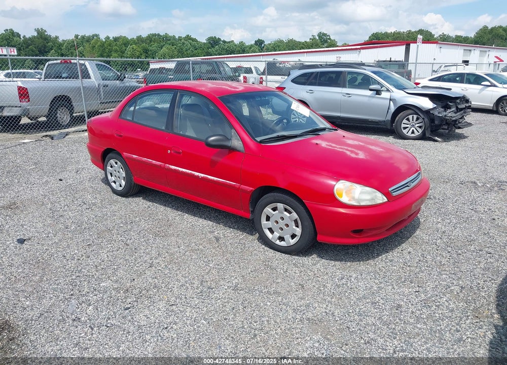 2002 KIA RIO VIN: KNADC123326167620