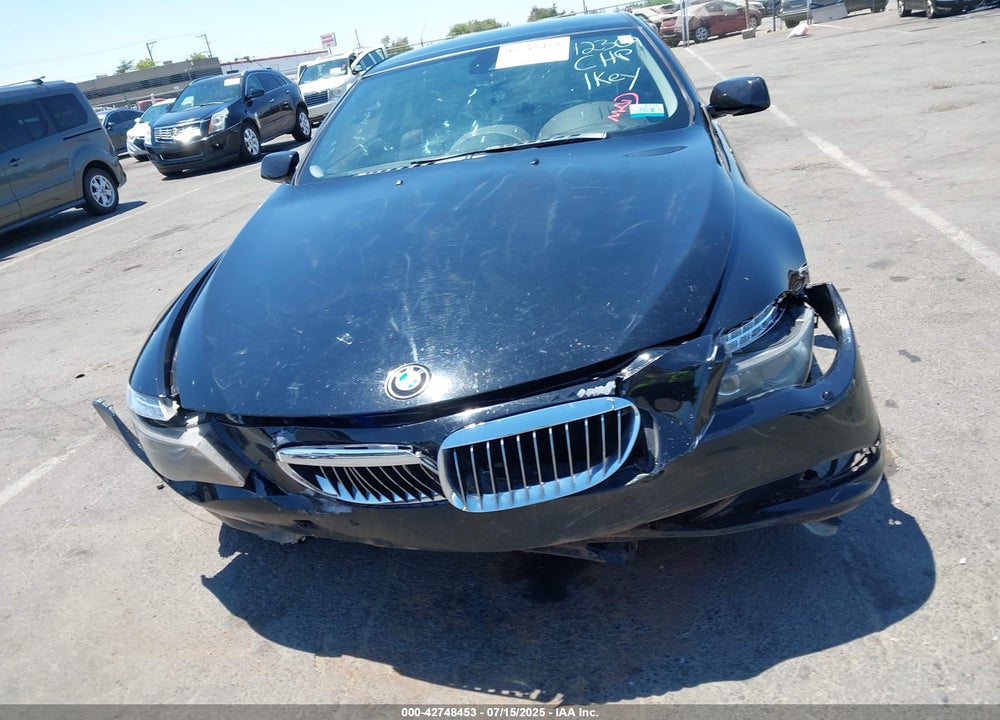 2008 BMW 6 SERIES VIN: WBAEA53558CV90064
