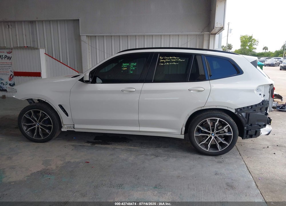 2021 BMW X3 VIN: 5UXTY9C00M9F52316